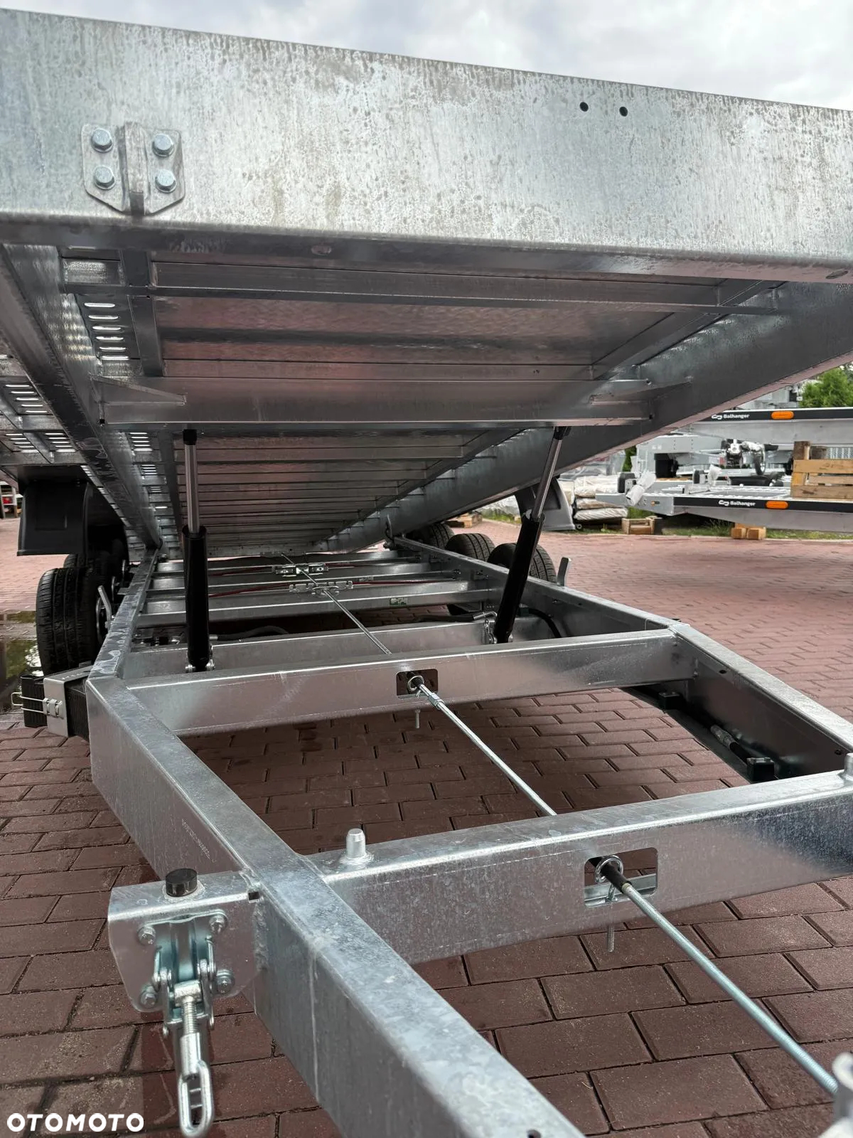 Inny Balhanger TRIMAXLIFT 3560 Wypełnienie Aluminium 600x210 3 osie DMC 3500kg uchylana hydraulicznie MOCNA - 6