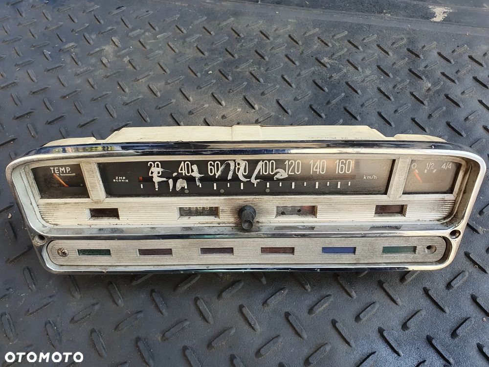 FIAT 125P LICZNIK ZEGARY PRĘDKOŚCIOMIERZ 51-5016 - 1