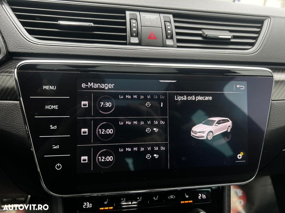 SKODA Superb 2021 — imagine 34