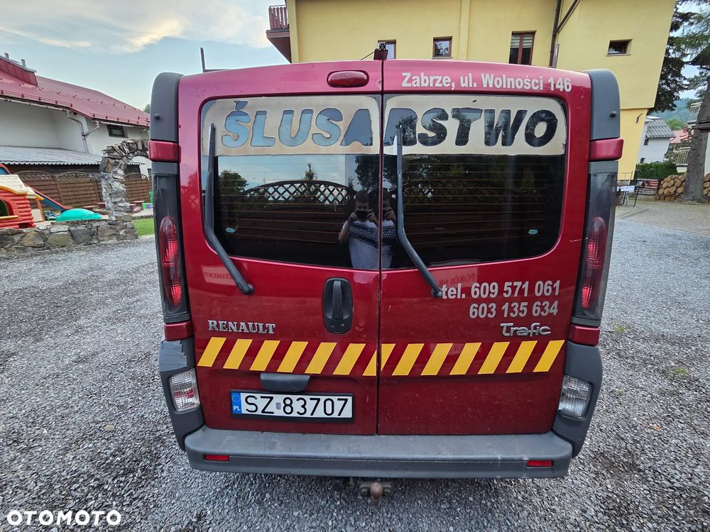 Renault TRAFIC PACK CLIM, pierwszy właściciel, po serwisie olejowym. - 4