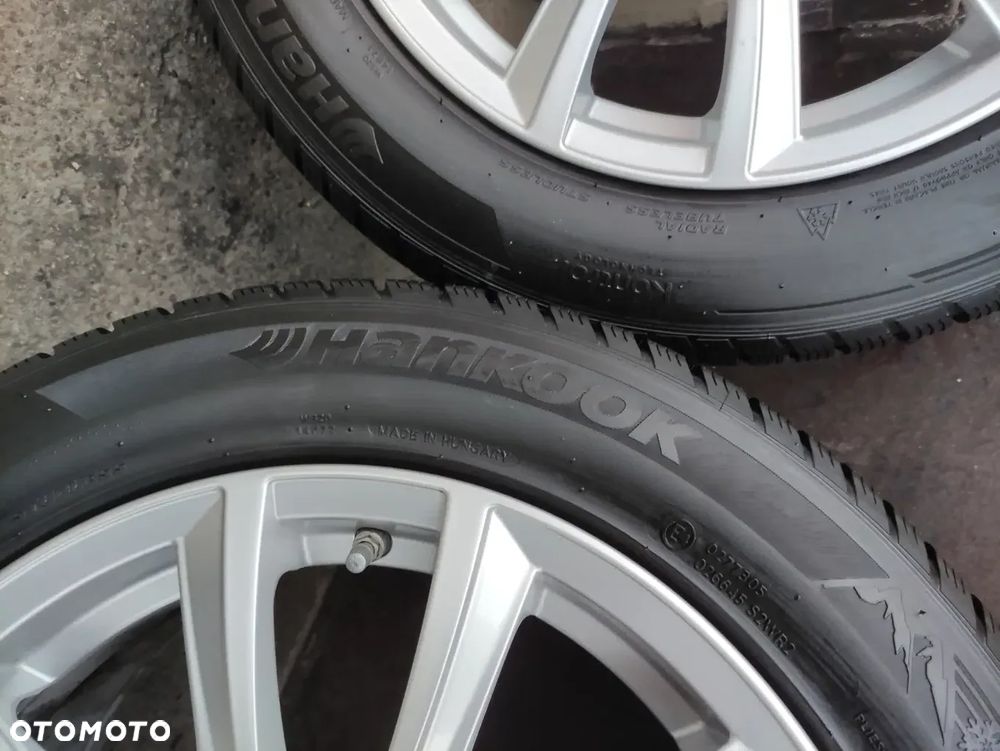 225/55R17 97H Opony Zimowe Zima HANKOOK WINTER I*CEPT EVO2 EVO 2 7,5mm Legnica ALU-RAD 225/55 - 10