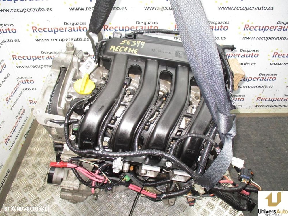 MOTOR COMPLETO RENAULT MEGANE II 2007 -K4M812 - 2