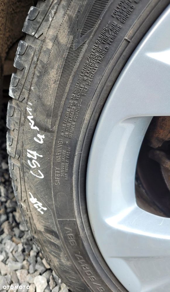 OSŁONY OPONY PRAWA LEWA PRZÓD PRZEDNIA GOODYEAR 225 60 17" 22R ZIMOWE 4MM - 6