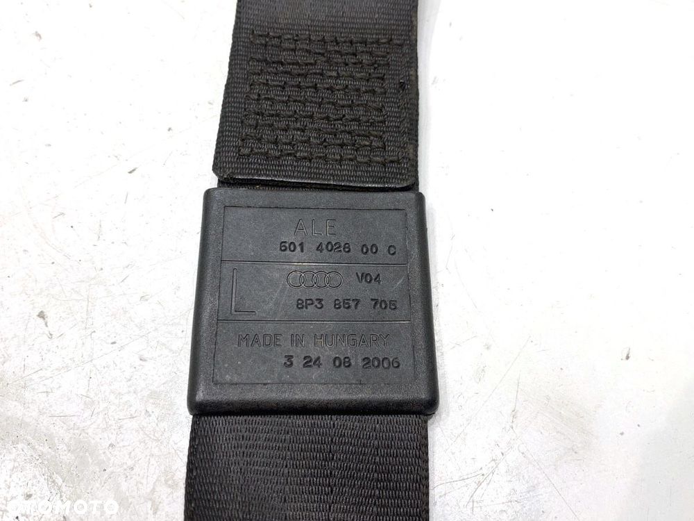 PAS BEZPIECZEŃSTWA LEWY PRZÓD  AUDI A3 (8P1) 2003 - 2013 2.0 TDI 125 kW [170 KM] olej napędowy - 4