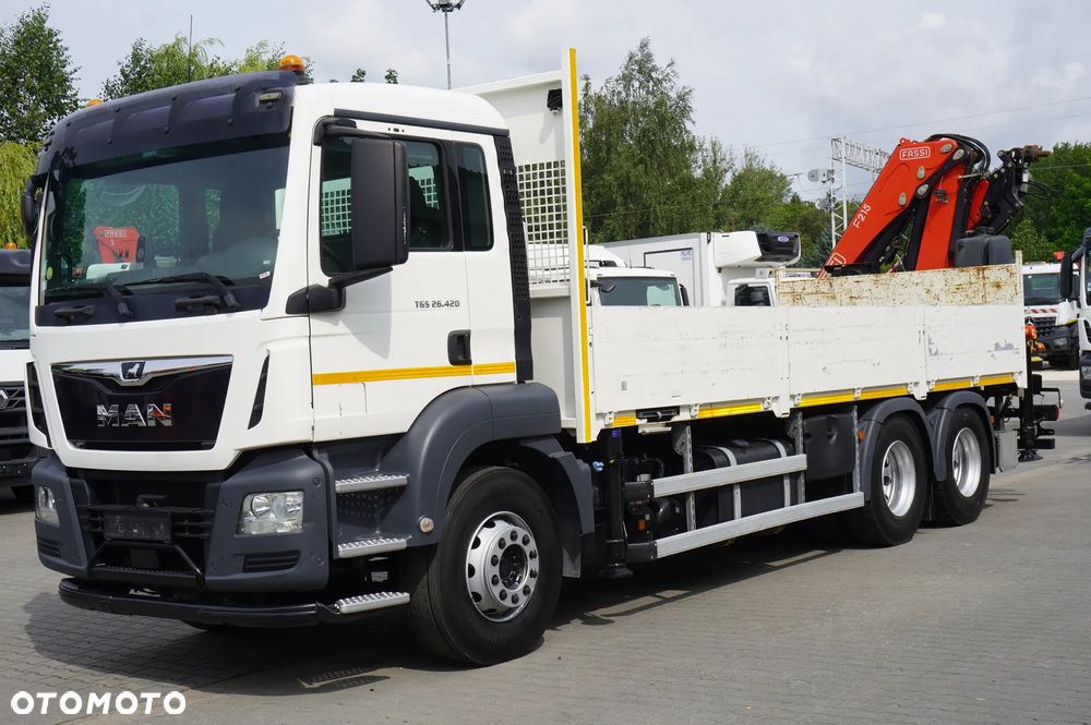 MAN TGS 26.420 6×4 / Fassi F215A.2.24 / Pilot / Rotator / platforma 6.7 m_257277 - 7