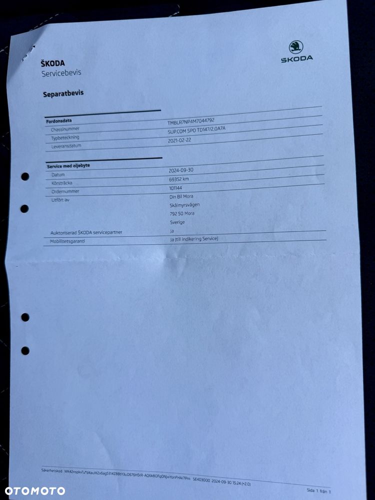 Skoda Superb 2.0 TDI 4x4 DSG Sportline - 32
