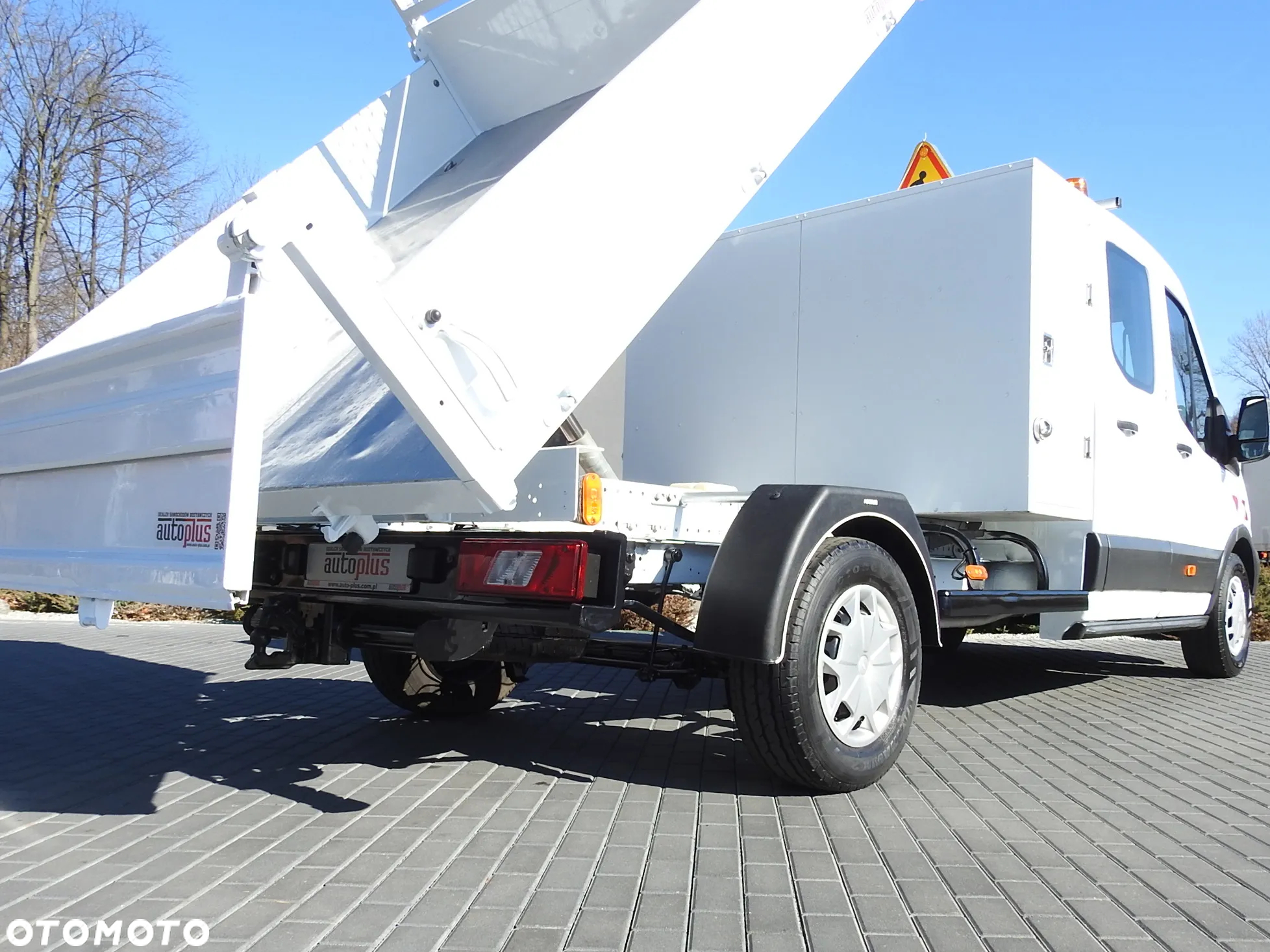 Ford TRANSIT  WYWROTKA PODWÓJNA KABINA DOKA 6 MIEJSC TEMPOMAT KLIMATYZACJA 130KM [ C66826 ] - 24