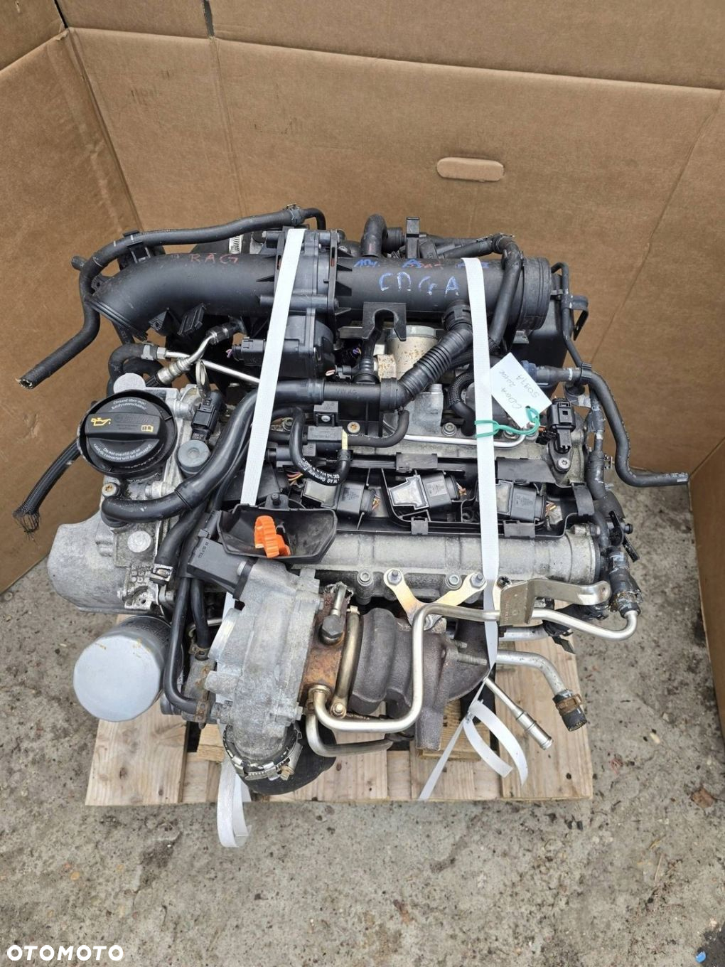 SILNIK KOMPLETNY VW SKODA SEAT 1.4 TSI CDGA NR 5097A - 6