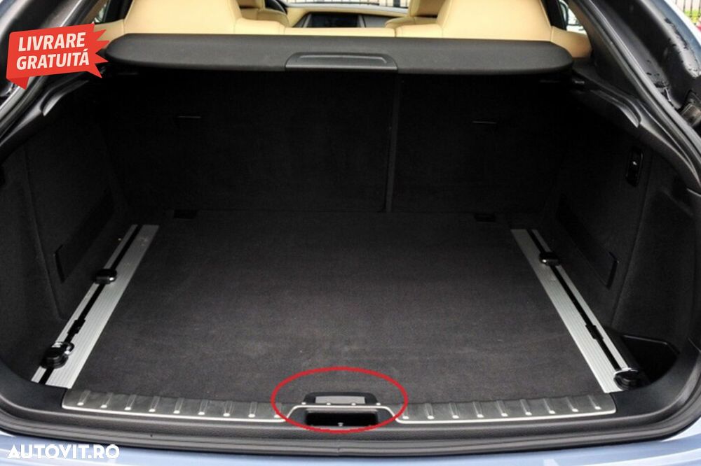 Maner interior pentru polita portbagaj Negru BMW Seria 5 E61 (2003-2010) X5 E70 (2- livrare gratuita - 5