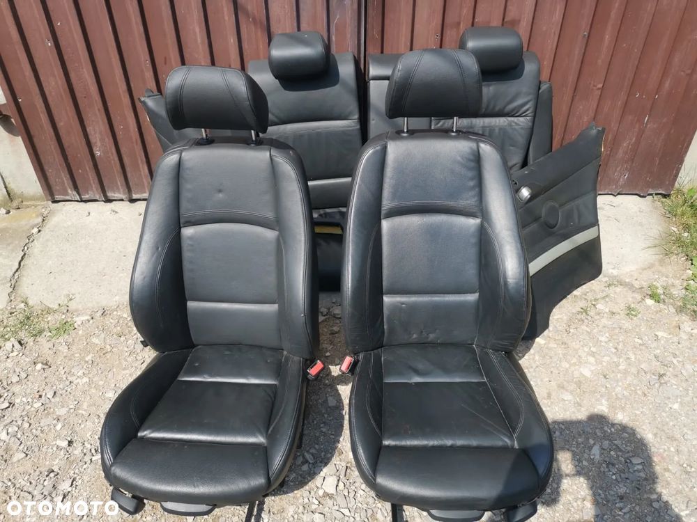 FOTELE SIEDZENIA BMW E92 SKÓRA EU - 1