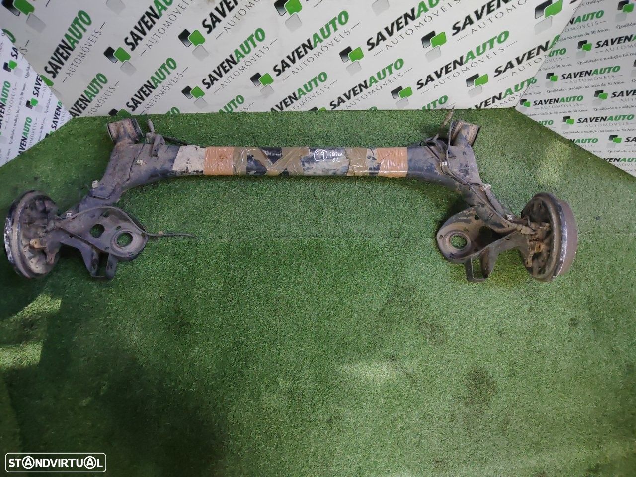 Eixo Traseiro Tambor / Poli Seat Ibiza Iii (6L1) - 1