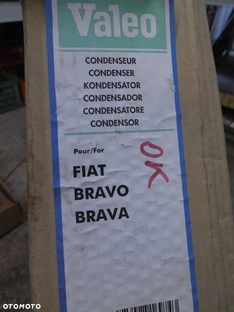 FIAT BRAVO BRAVA 95-01 MAREA MULTIPLA CHŁODNICA SKRAPLACZ KLIMATYZACJI 816974 VALEO NOWA - 3