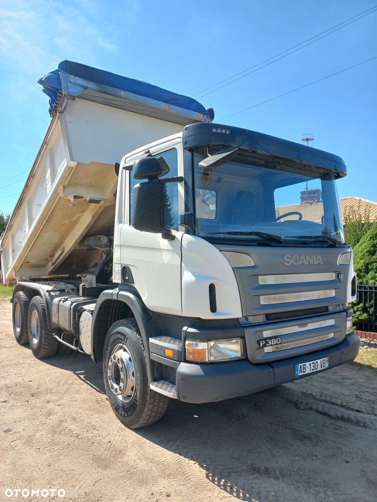 Scania P380 Wywrotka 6x4/Hydroburta - 2