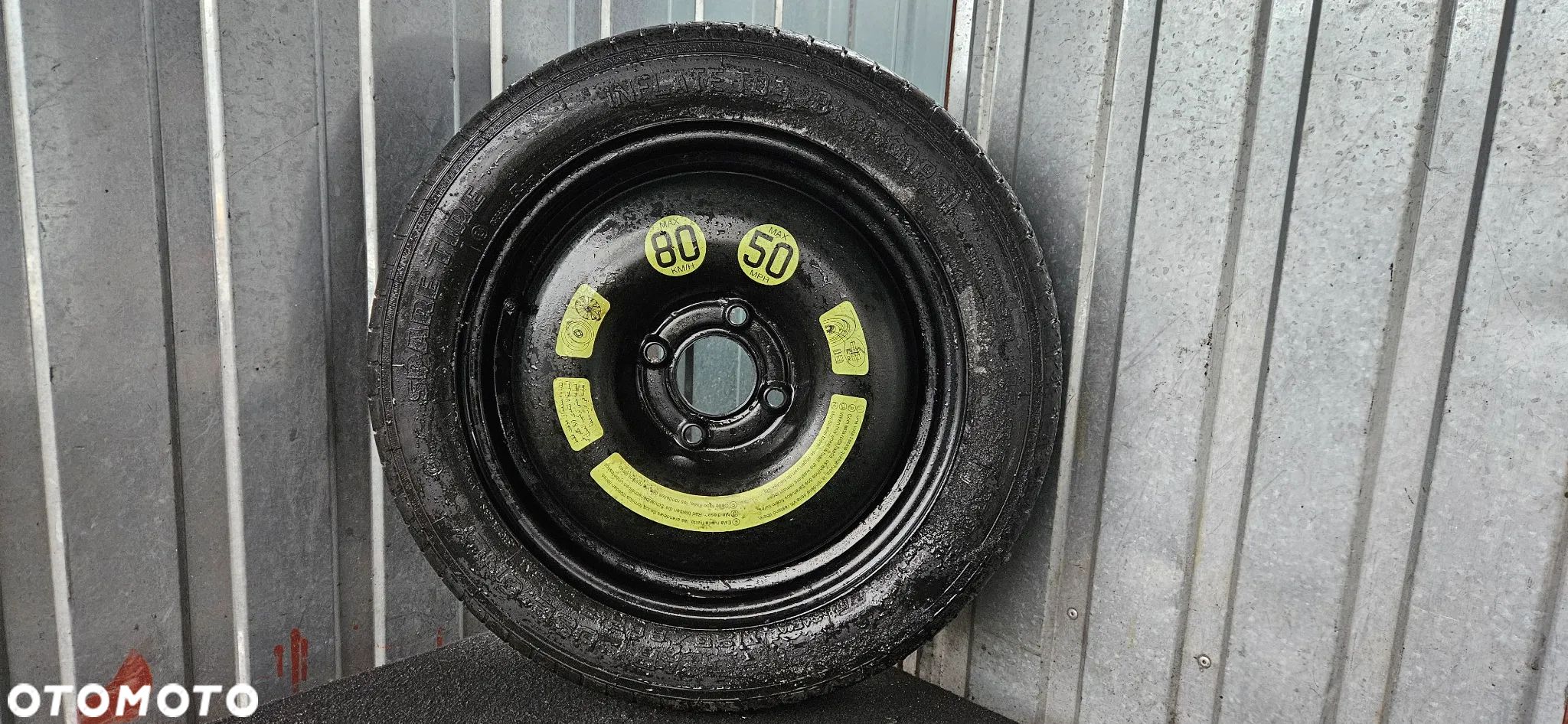 Dojazdówka koło zapasowe 125/80/15 4x108 Peugeot 207 307 308 Citroen C3 C4 - 1
