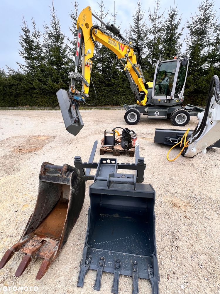 Wacker Neuson EW65 Koparka Kołowa  6503 7ton 3x łyżki LEHNHOFF  4690 mth Pług Ramię Long 3 Łamane KLIMA,MS03 HYDRAULICZNE TEREX VOLVO Cat Jcb Liebherr Komatsu KLIMATYZACJA 1 właściciel - 19
