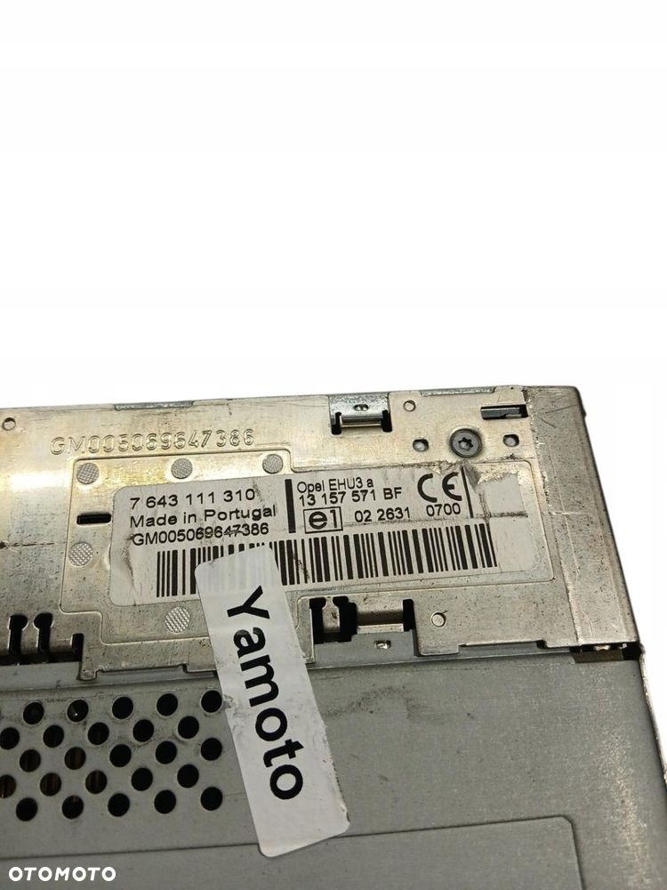 radio cd opel astra iii h 13157571 astra iii - 3