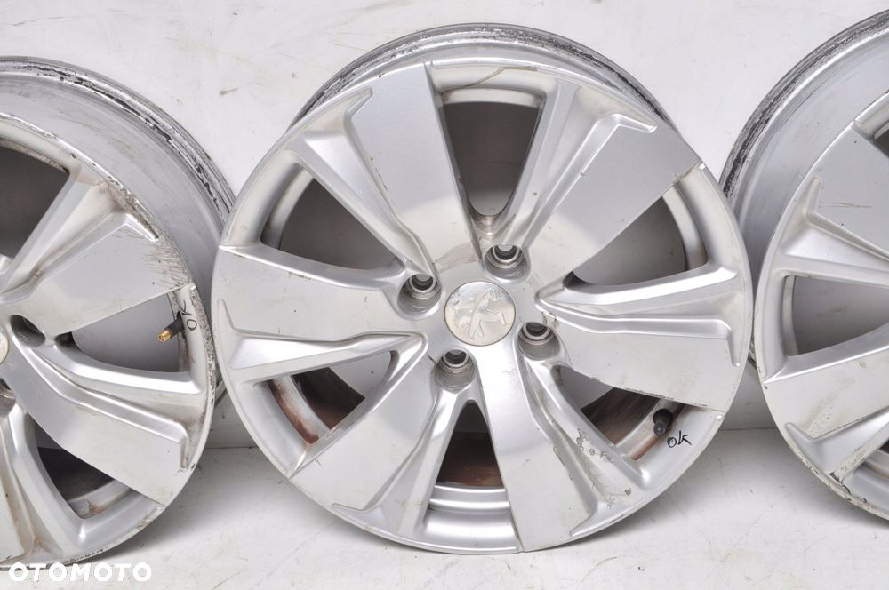 PEUGEOT 207 208 PARTNER FELGI ALUMINIOWE R16" 6.5J 4X108 ET20 9678398177 - 5