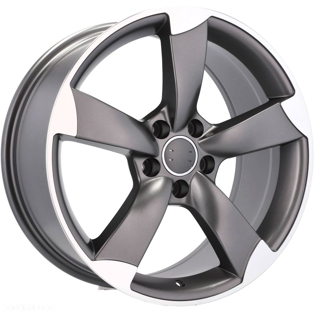 4x Felgi 17 m.in. do AUDI A3 8P 8Y 8V A4 B5 B6 B7 B8 A6 C5 C6 C7 A8 D2 Rotor Style - BK217 - 2