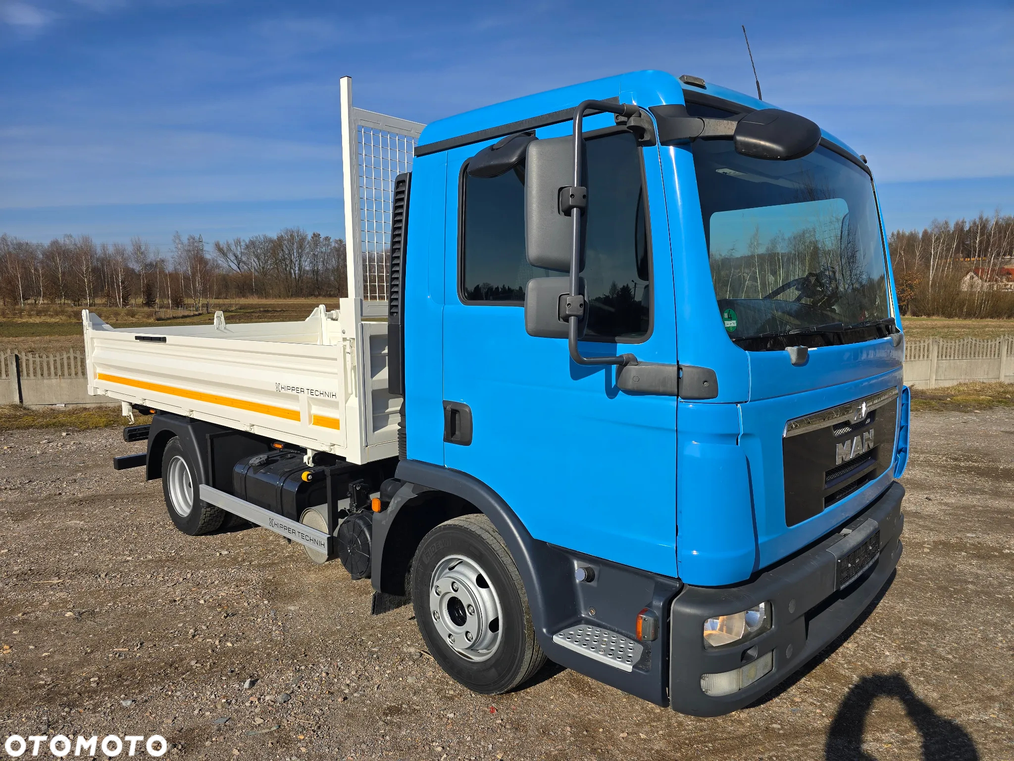 MAN TGL 8.180 NOWY KIPER Wywrotka 3 stronny 2014 rok Euro 5 MANUAL Blokada - 3
