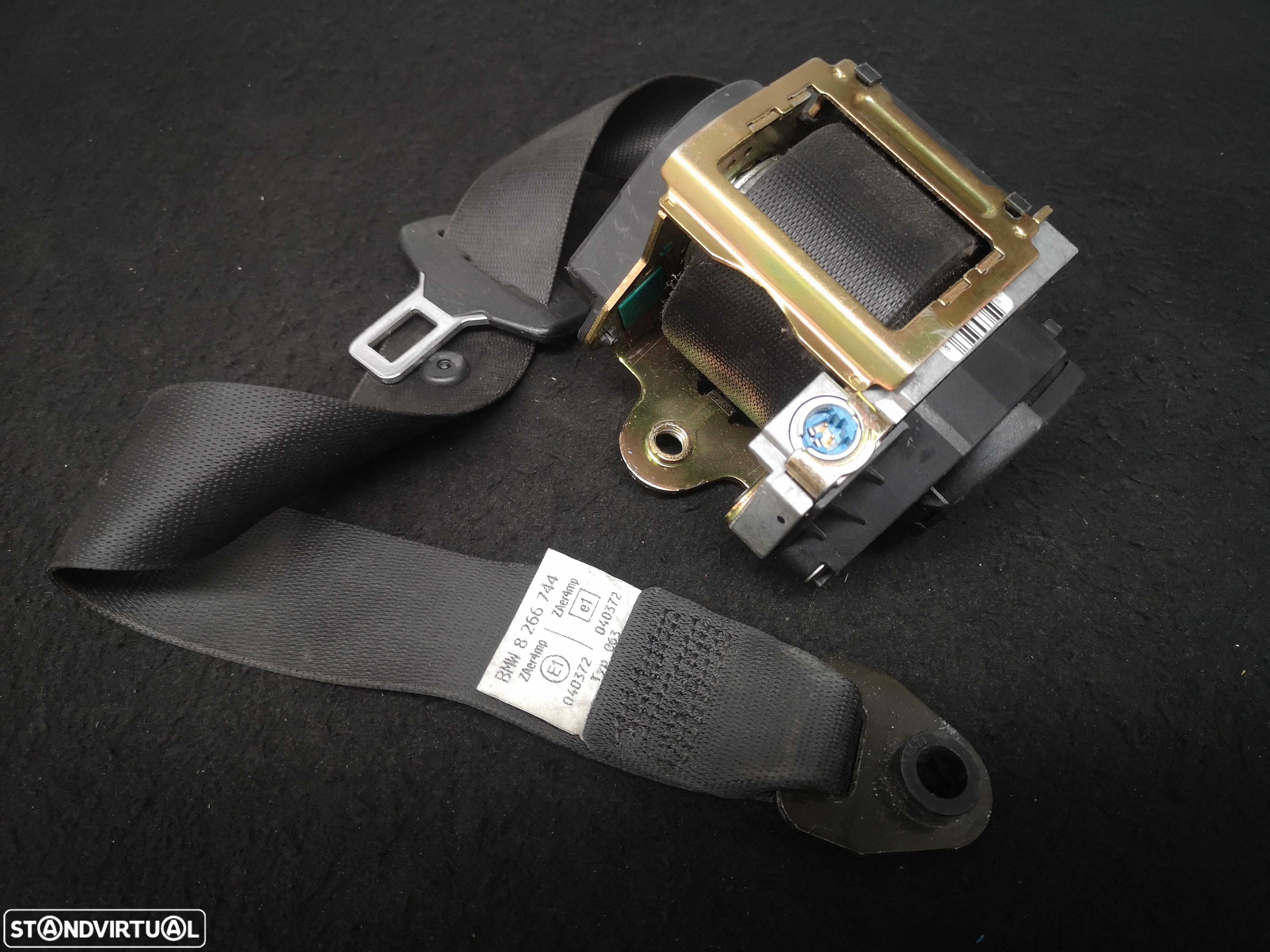 Cinto de Segurança frente direita  BMW7 E65 E66 2002-2008 (2x no estoque) - 6