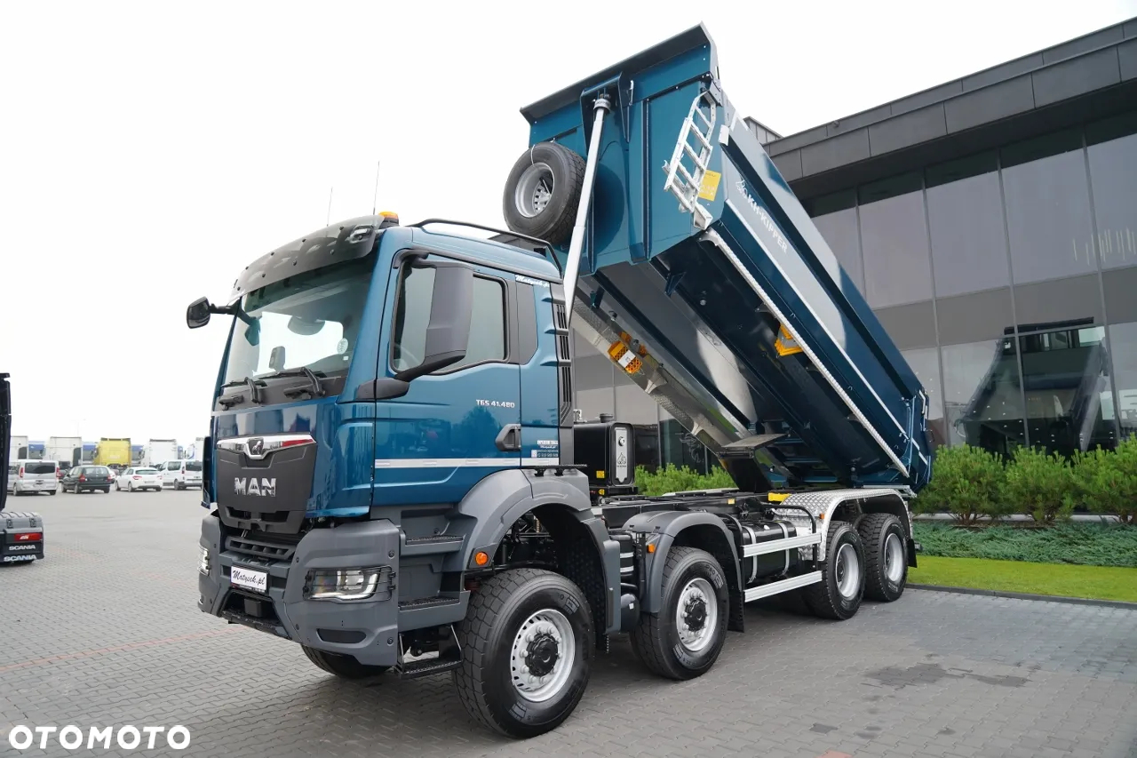 MAN TGS 41.480 / 8X8 / WYWROTKA / AUTOMAT / FABRYCZNIE NOWY / BARDZO BOGATE WYPOSAŻENIE / - 2
