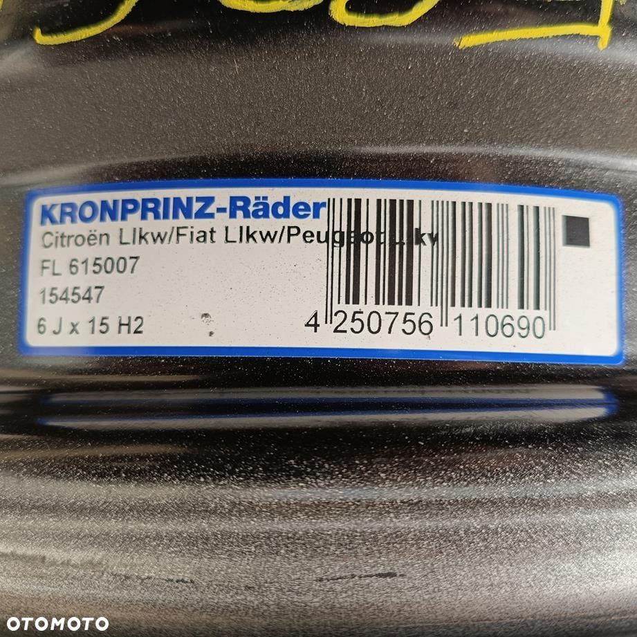 Felga 5x118 15 6J ET68 DUCATO BOXER JUMPER 1395239080 1szt (F8960) - 4