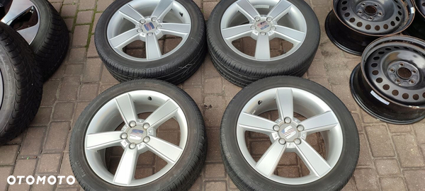 Felgi Aluminiowe Oryg. Seat Leon 17Cali 5x112 7Jx17 Et54 1P0601025C Ø63,4mm