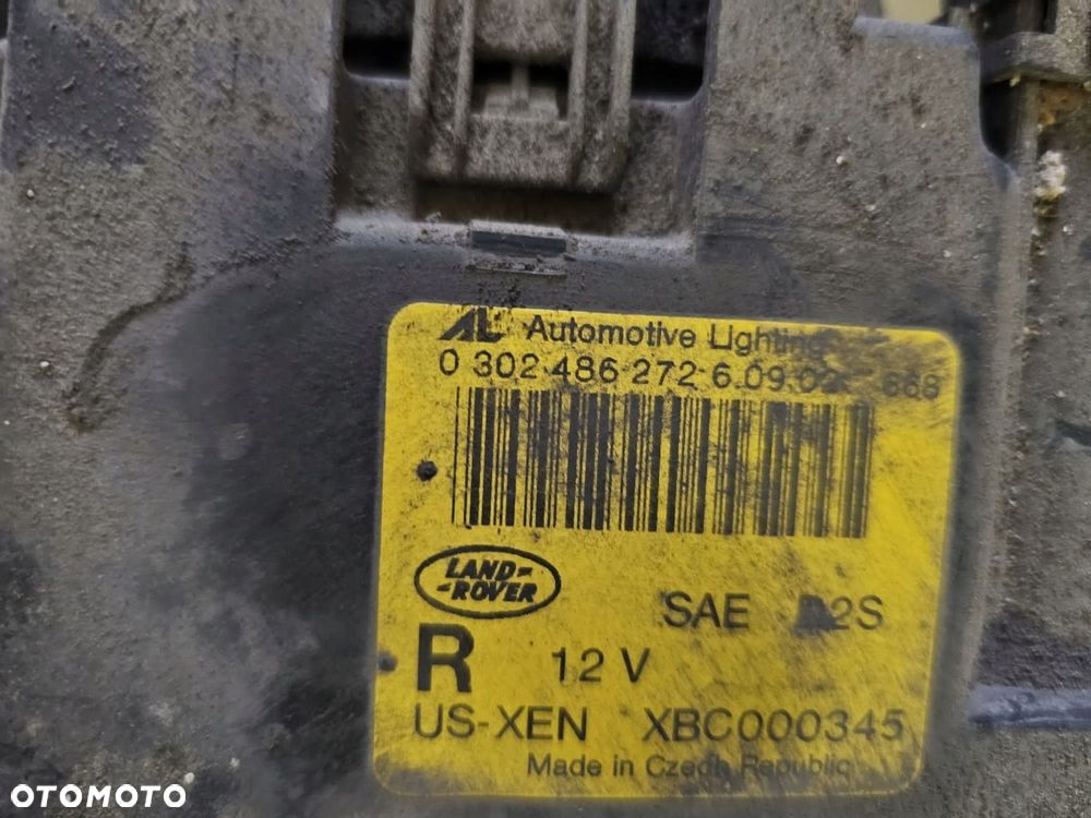 Reflektor lampa Xenon prawa przód 0302486272 Land Rover L322 - 5