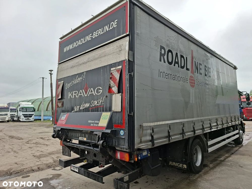 MAN TGM 15.250 Zabudowa firanka JUNGE + winda - 2