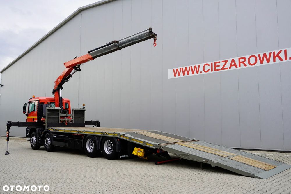 MAN TGS 35.360 E6 8×2 / HDS Fassi F235A.2.22 / pilot / 100 MTH!_255790 - 9