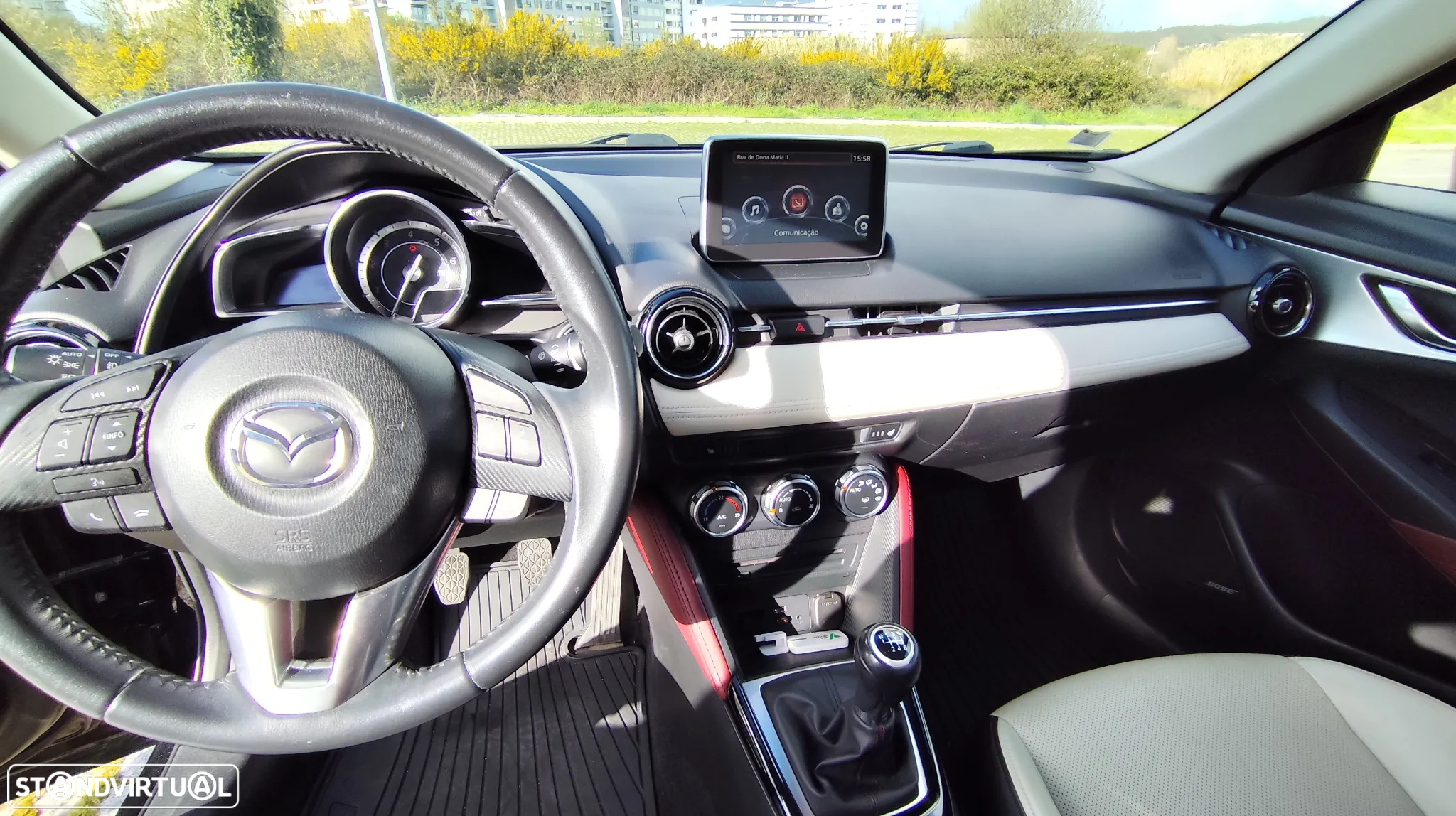 Mazda CX-3 1.5 Sky.Excellence HT Leather White Navi - 9