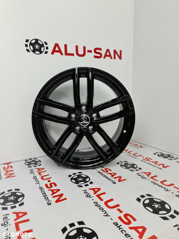 Nowe alufelgi SKODA 18" 5x112 KaroQ KodiaQ Octavia SuperB Yeti Czarne