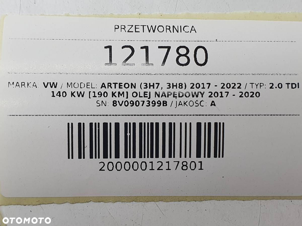 PRZETWORNICA MODUŁ LAMPY LED VW ARTEON 8V0907399B - 5