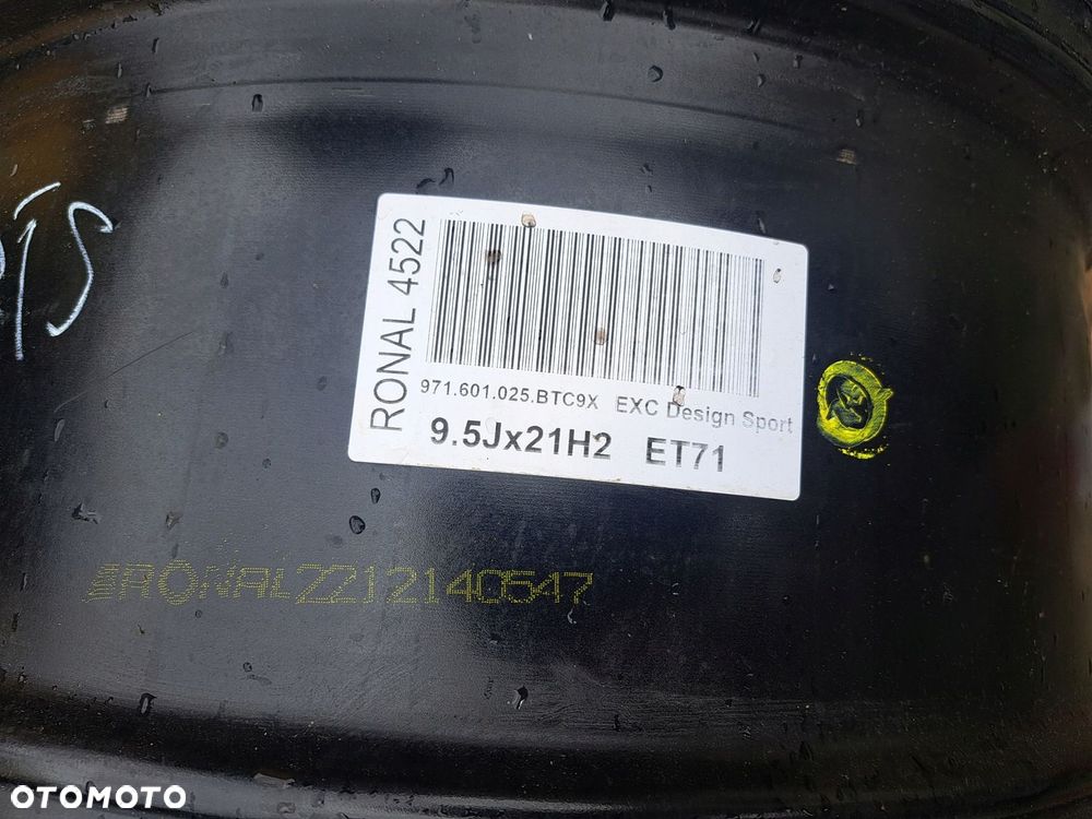 Oryg. Porsche Panamera 971 971.601.025.BTC 21 9.5j et71 4668 - 2
