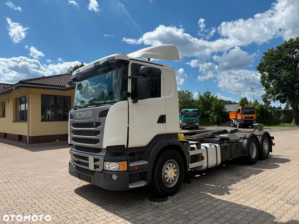 Scania R440 hakowiec, 6x2, MEILLER, pilot, 490 t.km.! - 6