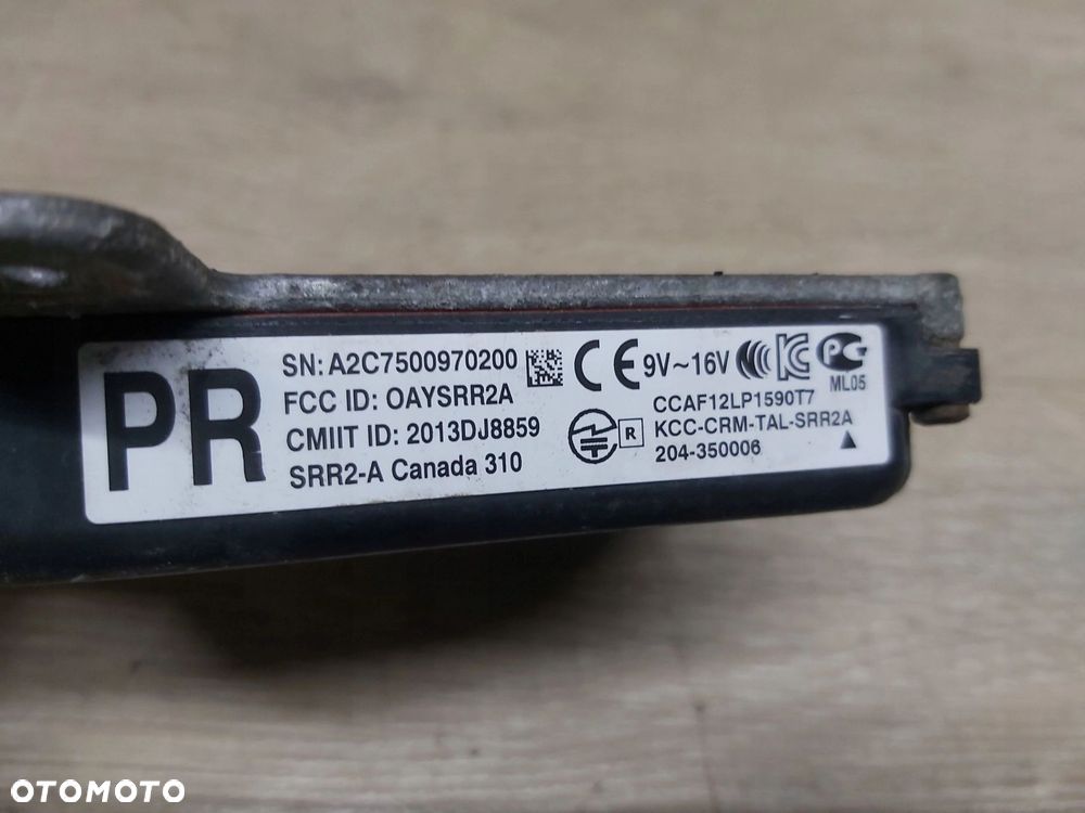 Toyota Prius IV 1,8 xw50 czujnik martwego pola asystent ruchu 88162-0W270 - 5