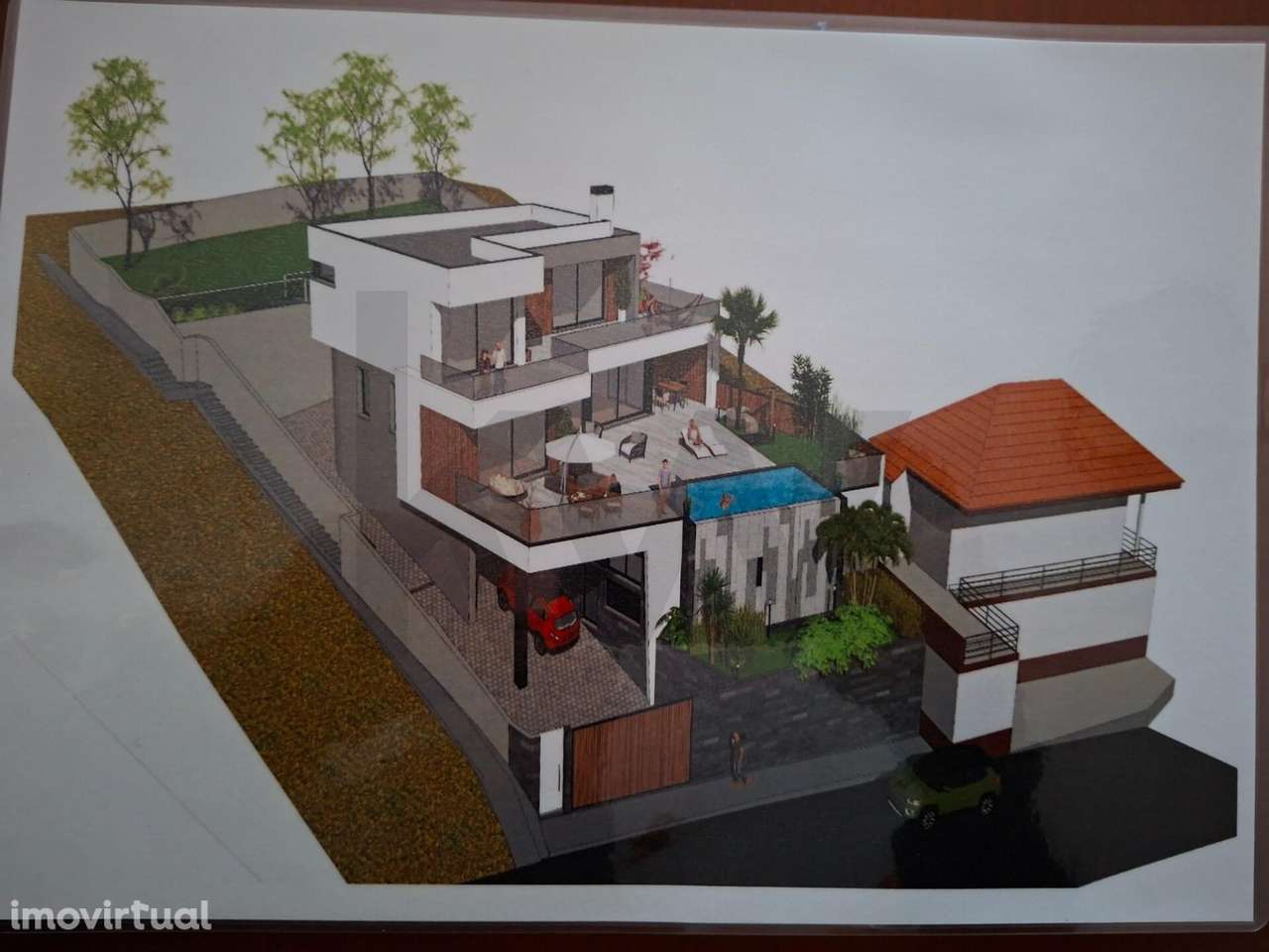 Terreno com Projeto Aprovado | Moradia | 6 APARTAMENTOS nos Canhas – P - Grande imagem: 3/24