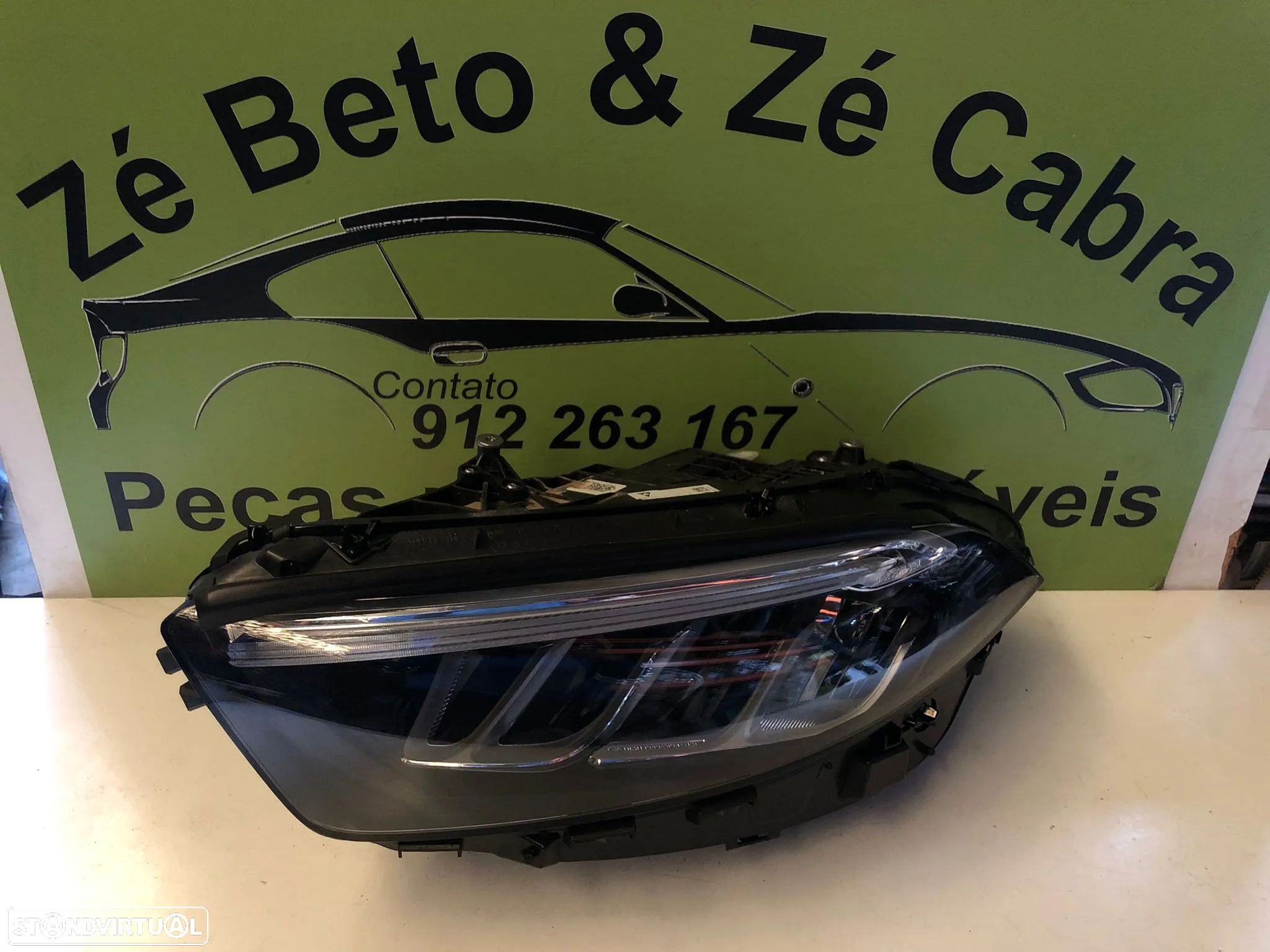 MERCEDES A W177 FAROL FULL LED ESQUERDO - FF725 - 1
