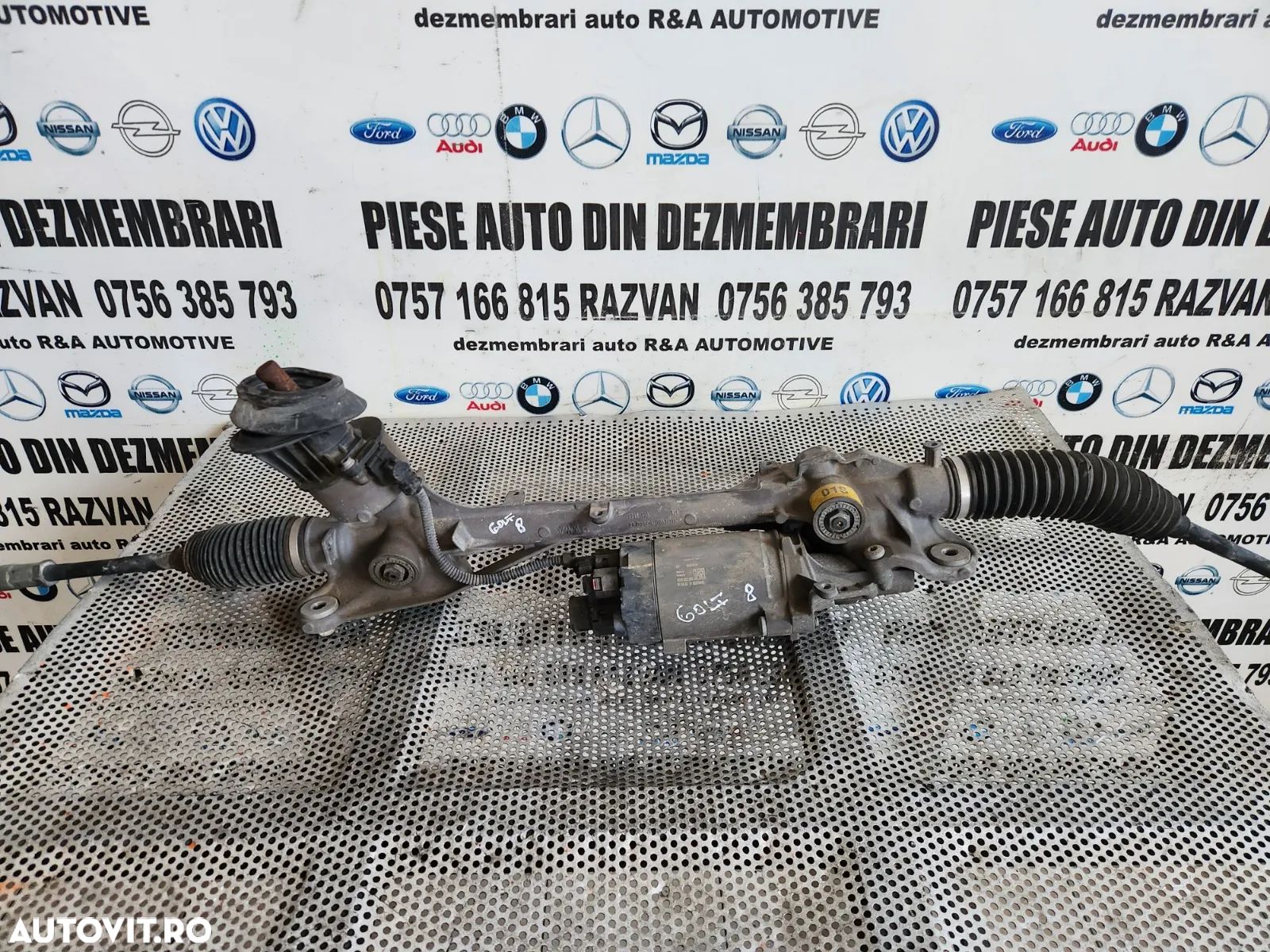 Caseta Directie Electrica Vw Golf 8 VIII Seat Skoda Cod 5WBAG Mic Defect Masina Sub 20.000 Km - 1