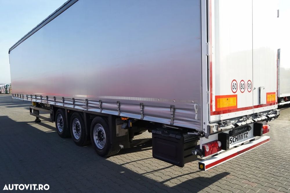 Schmitz Cargobull CORTINĂ / JOLODA / REMORCA RODA / VARIOS / 385/55 R22.5 / ACOPERIȘ CULISANT - 11
