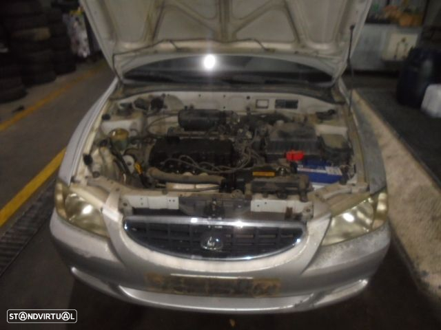 Carro MOT: G4EA HYUNDAI ACCENT 2 2003 1.3 86CV 4P CINZA GASOLINA - 3