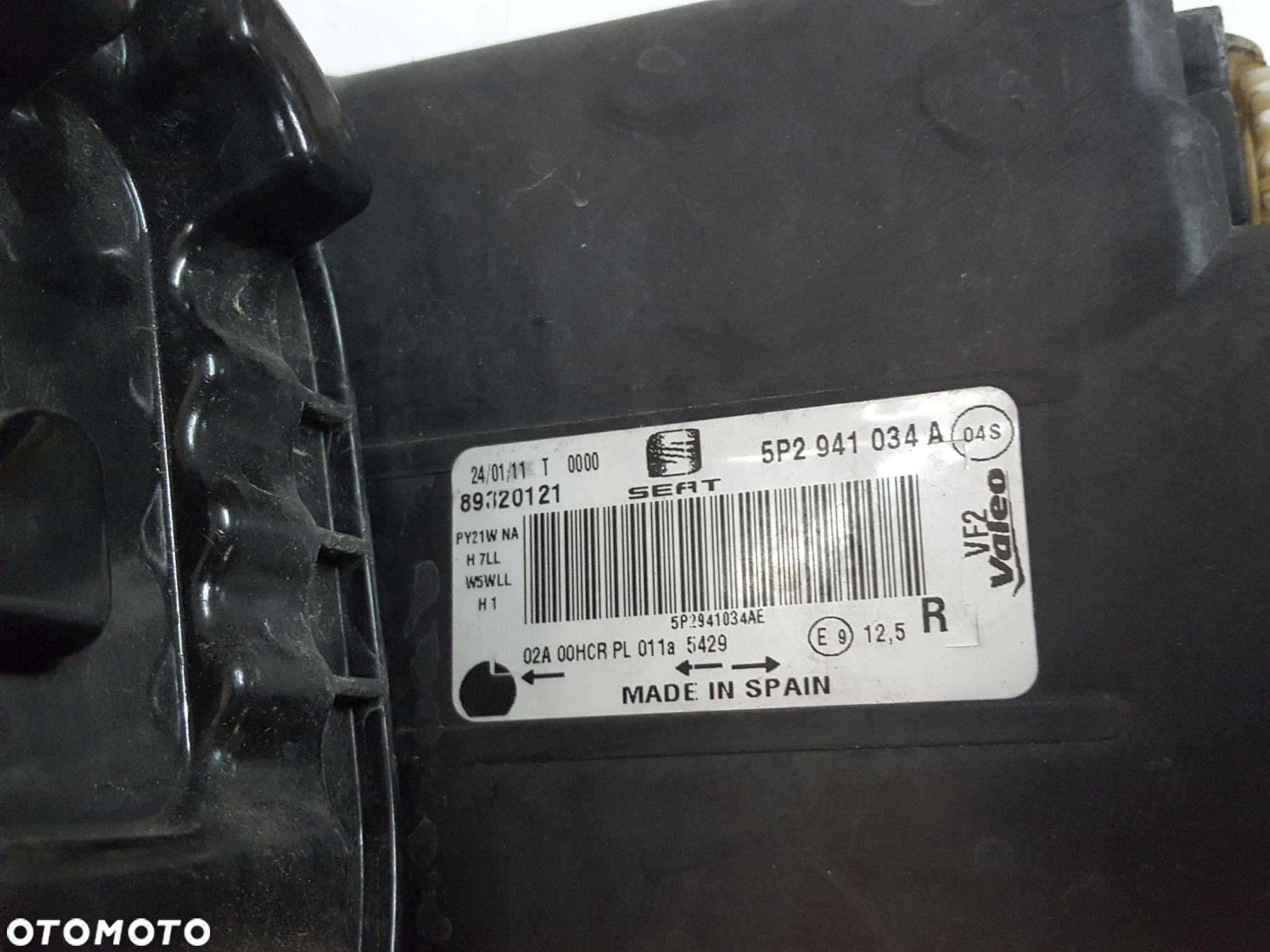 SEAT LEON 2 II LIFT 09-12r LAMPA PRAWA PRZÓD ANGLIK - 6