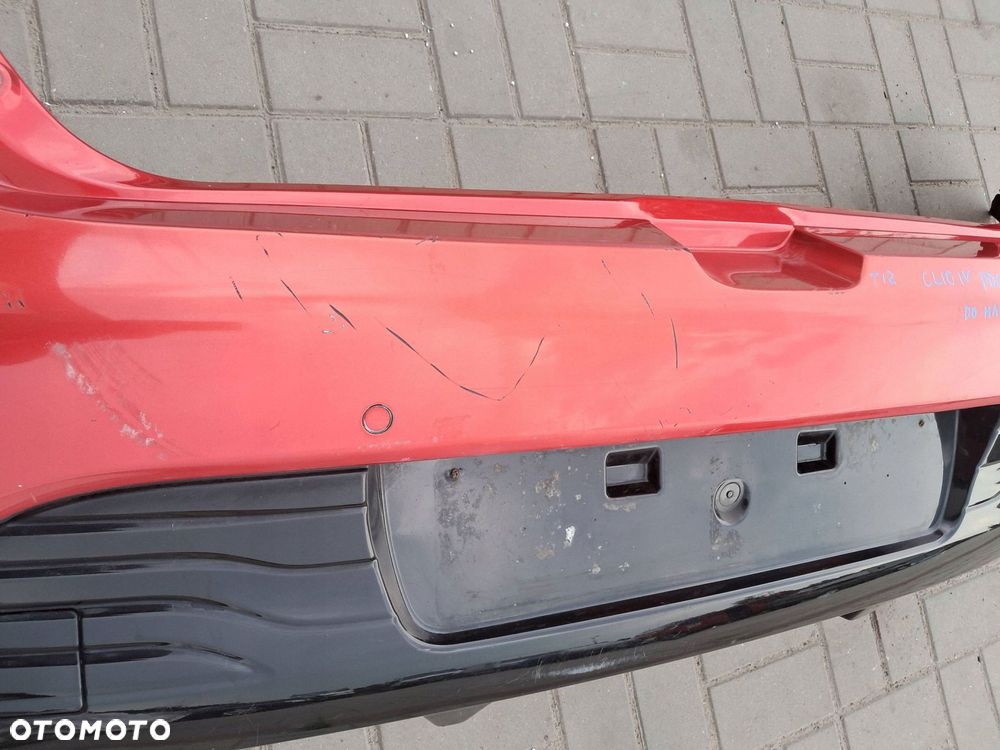 renault clio iv kompletny zderzak tylny tennp czujniki parkowania pdc - 6