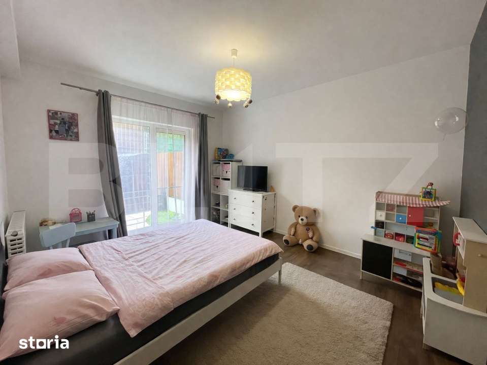 Apartament modern 3 camere, 66 mp, gradina, parcare, zona Teilor — fotografia 3