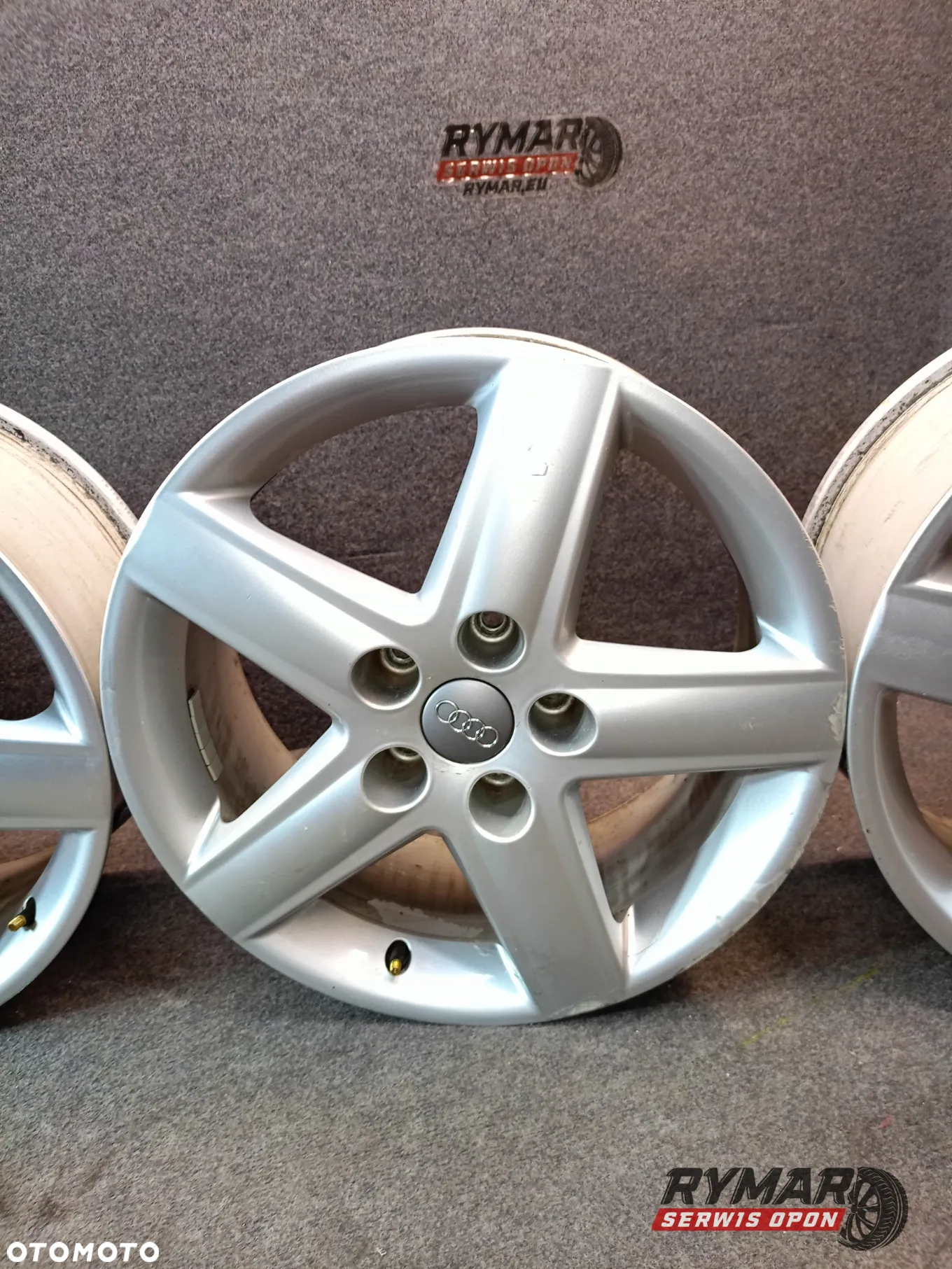 ŚLĄSK ALUFELGI 7.5X17" 5X112 ET45 AUDI A4 B6 B7 A6 C6 OE KOMPLET - 3