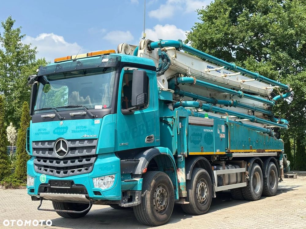 Mercedes-Benz MB AROCS 3742 8x4 EURO6 POMPA DO BETONU SERMAC 5Z42 - 1