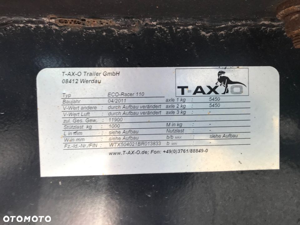 Obermaier T-AX ECO RACER 110, - 8