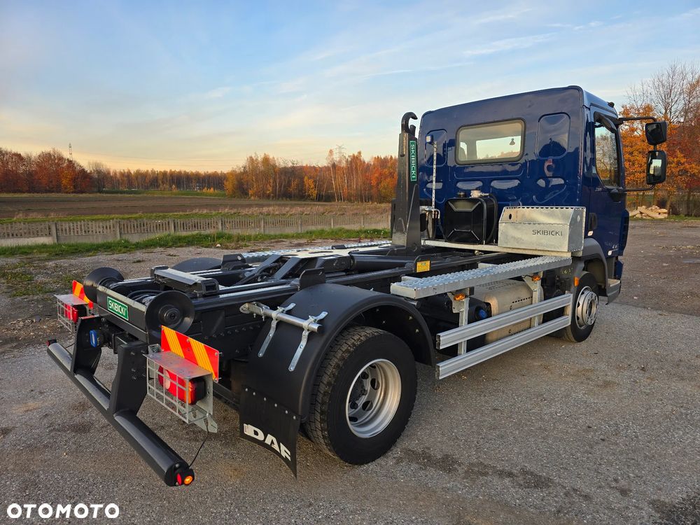 DAF LF 210 Hakowiec 2015 SKIBICKI E6 11990kg KP7 hak gruz śmieci budowlane kontener do hakowca - 4