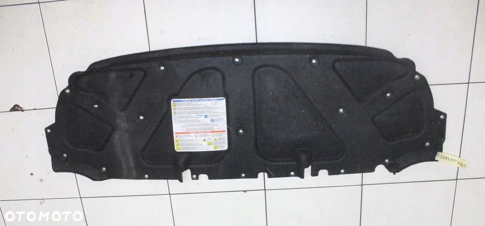 FIAT DOBLO I LIFT 2004R- WYGŁUSZENIE WYCISZENIE PODBITKA MASKI + SPINKI - 1