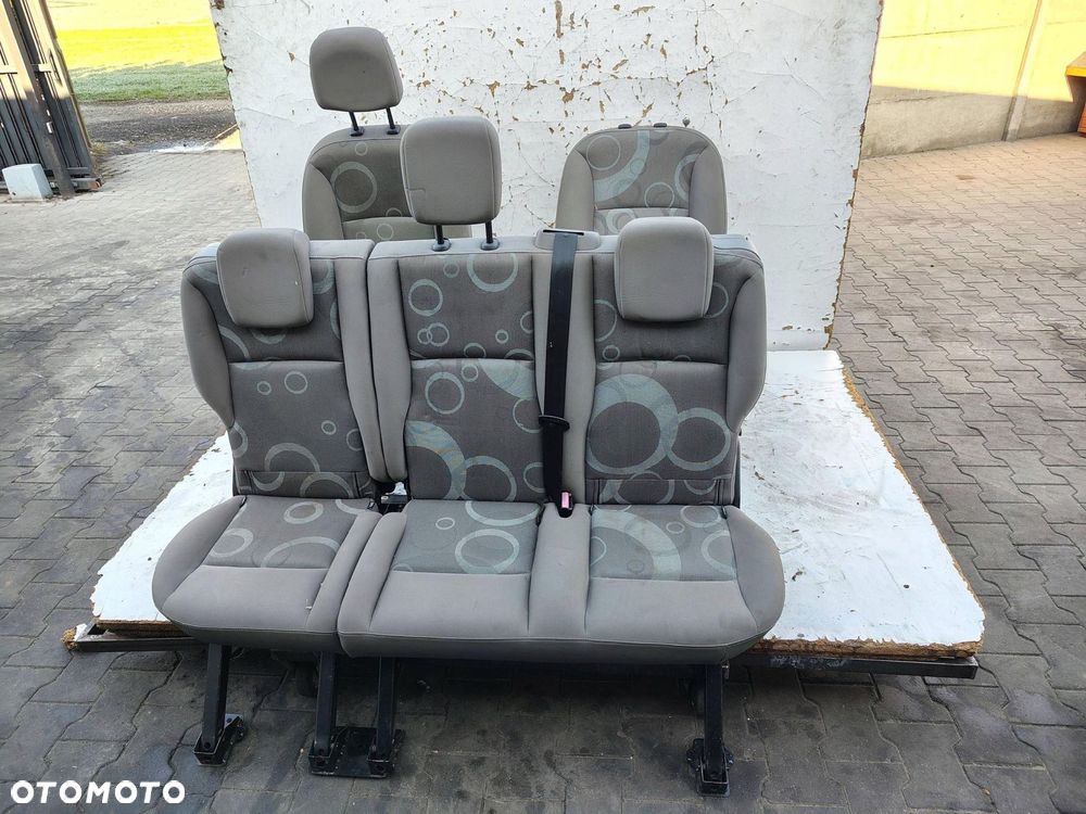 FOTEL FOTELE KANAPA KOMPLET RENAULT KANGOO 2 II - 1